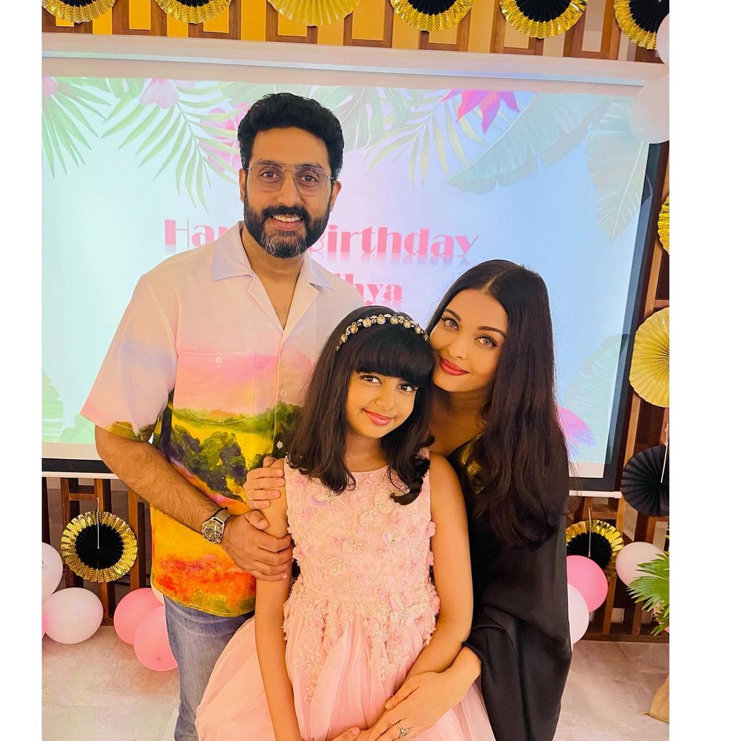aishwarya rai和abhishek bachchan有一个女儿aaradhya.