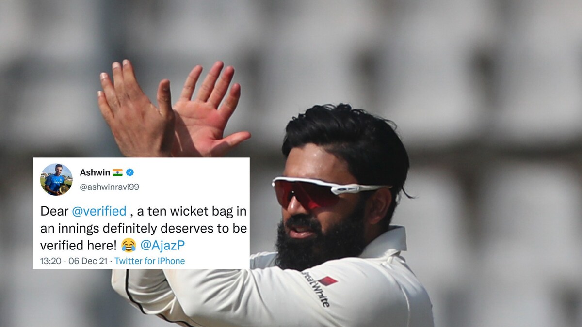 This is How Ravichandran Ashwin Helped Ajaz Patel Get Verified on Twitter