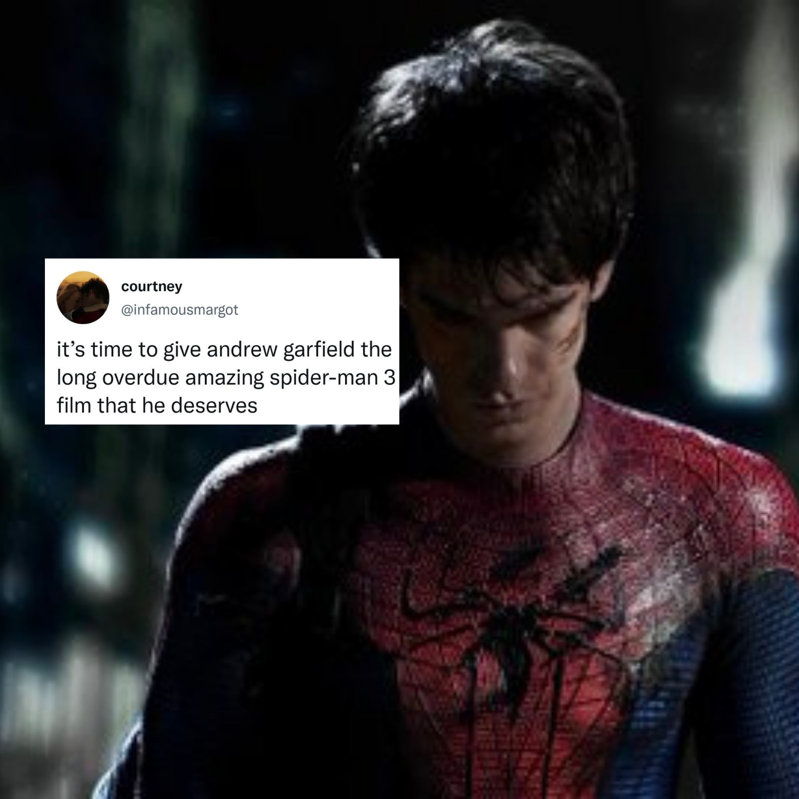 Petition · Make “Amazing Spider-Man 3” starring Andrew Garfield