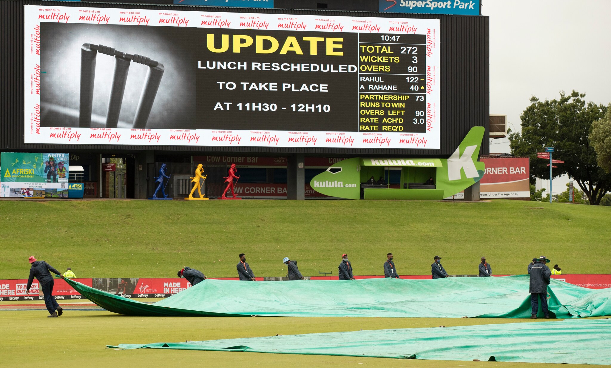 In Pictures, IND vs SA 2021-22, 1st Test: Rain Washes Out Play on Day 2 ...