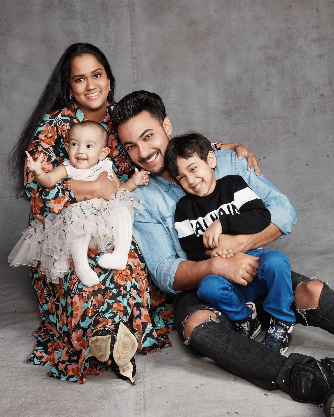 After the birth of their son Ahil in 2016, Arpita and Aayush welcomed their daughter Ayat on December 27, 2019, on 'mamu' Salman Khan's birthday. (Image: Instagram)