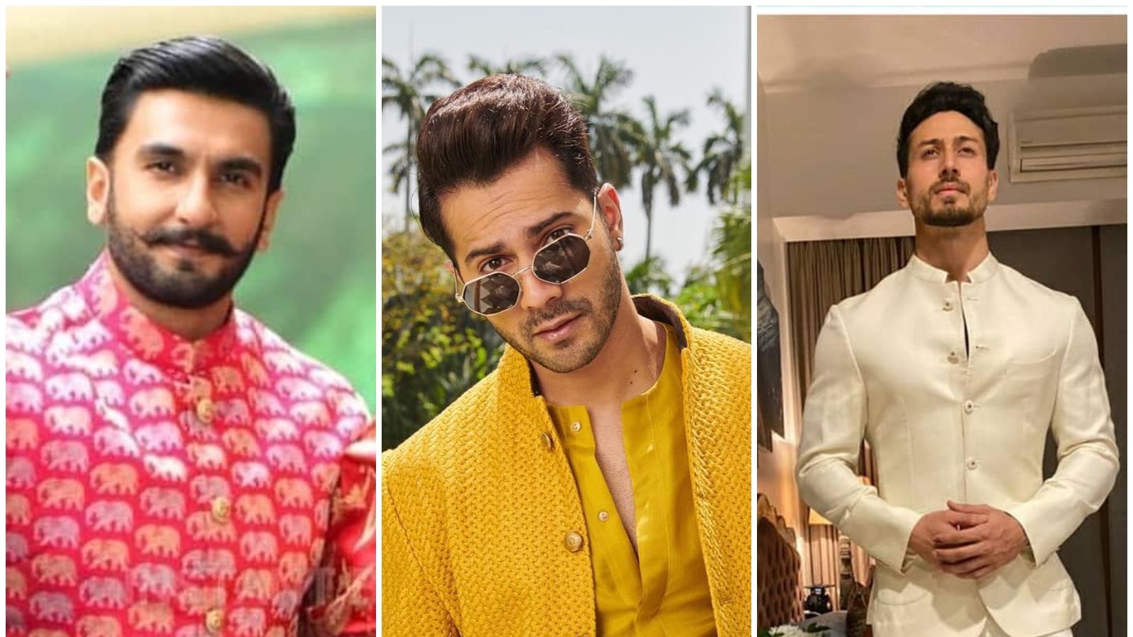 From Ranveer Singh, Varun Dhawan to Tiger Shroff and Kartik Aaryan ...