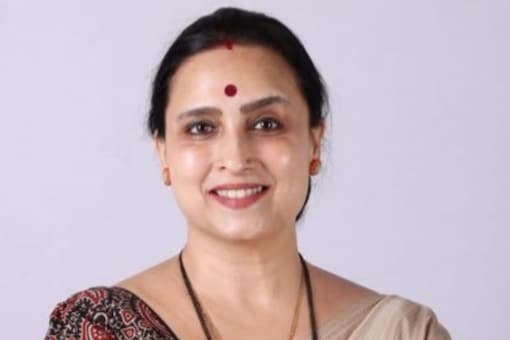 BJP leader Chitra Wagh has written a letter to home minister Dilip Walse Patil citing delay in bringing closure to the case of Suman Kale’s custodial death. (Twitter Photo)