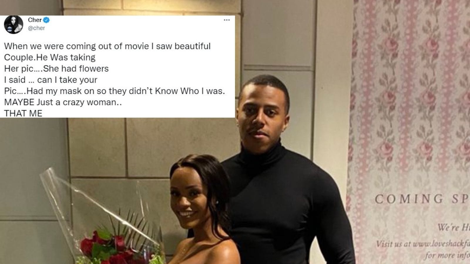 Cher Snaps Pic of Couple Without Revealing Identity, Surprises Duo