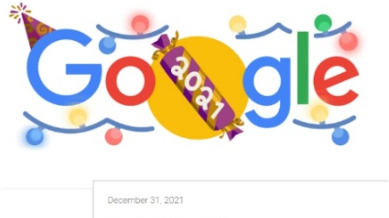 Goodle Doodle Celebrates With Animated Candy, Confetti and Lights