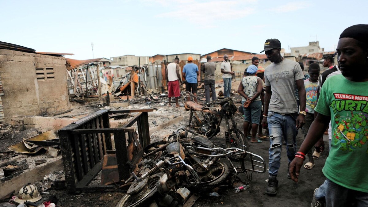 Haiti Gas Truck Explosion Kills 62, Injures Dozens After Bystanders ...