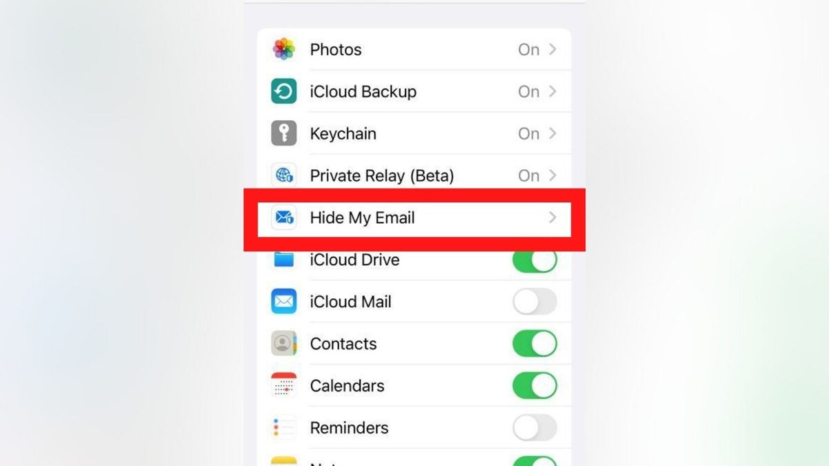 apple hide email feature