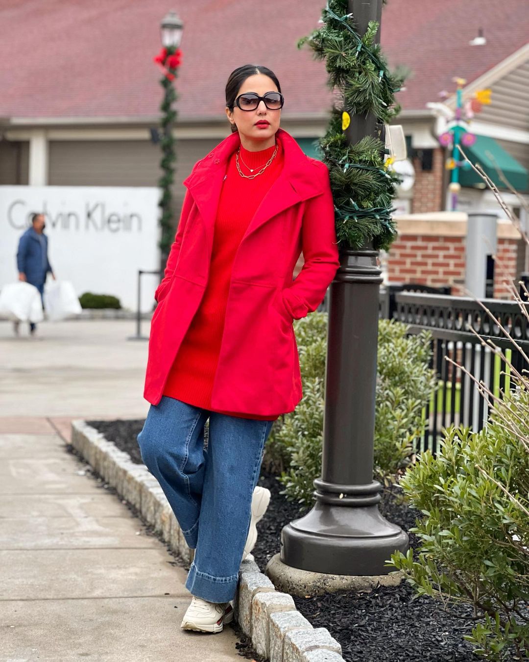 hina khan winter dress Hina Khan winter fashion