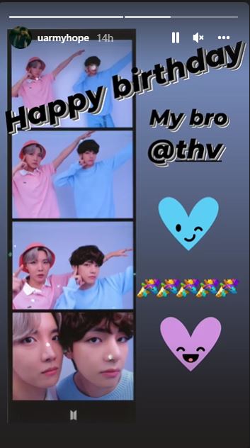 Happy Birthday V: Jin's funny post for J-Hope's Polaroid photo, BTS members share priceless pics of Kim Taehyung - Bharat Times Happy Birthday V: Jin's funny post for J-Hope's Polaroid photo, BTS members share priceless pics of Kim Taehyung - Bharat Times