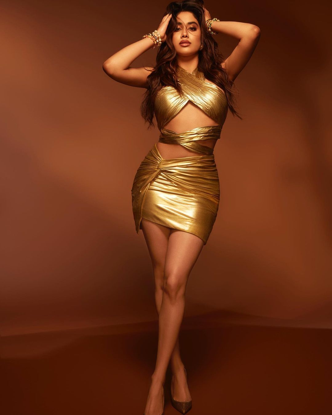 Golden 2025 sexy dress