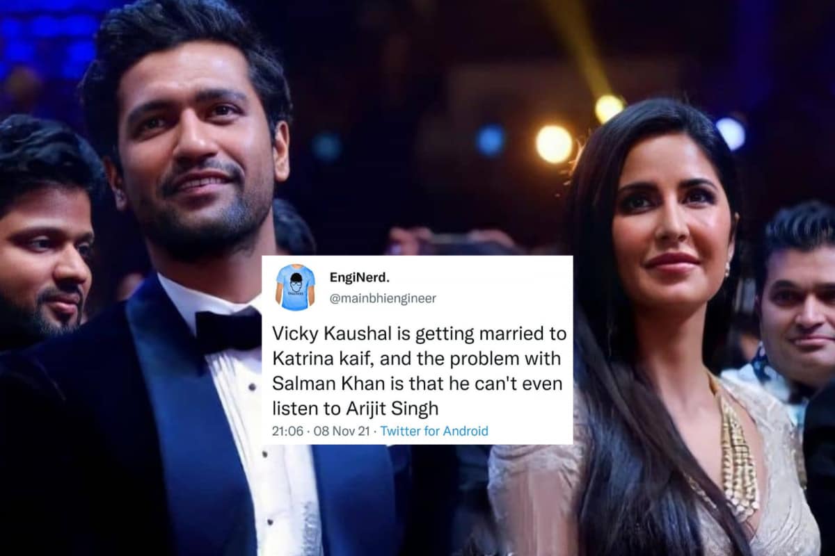 Katrina Vs Salman Xxx - What About Salman Khan?': Desi Twitter is Gearing Up For Vicky Kaushal,  Katrina Kaif Wedding With Memes - News18