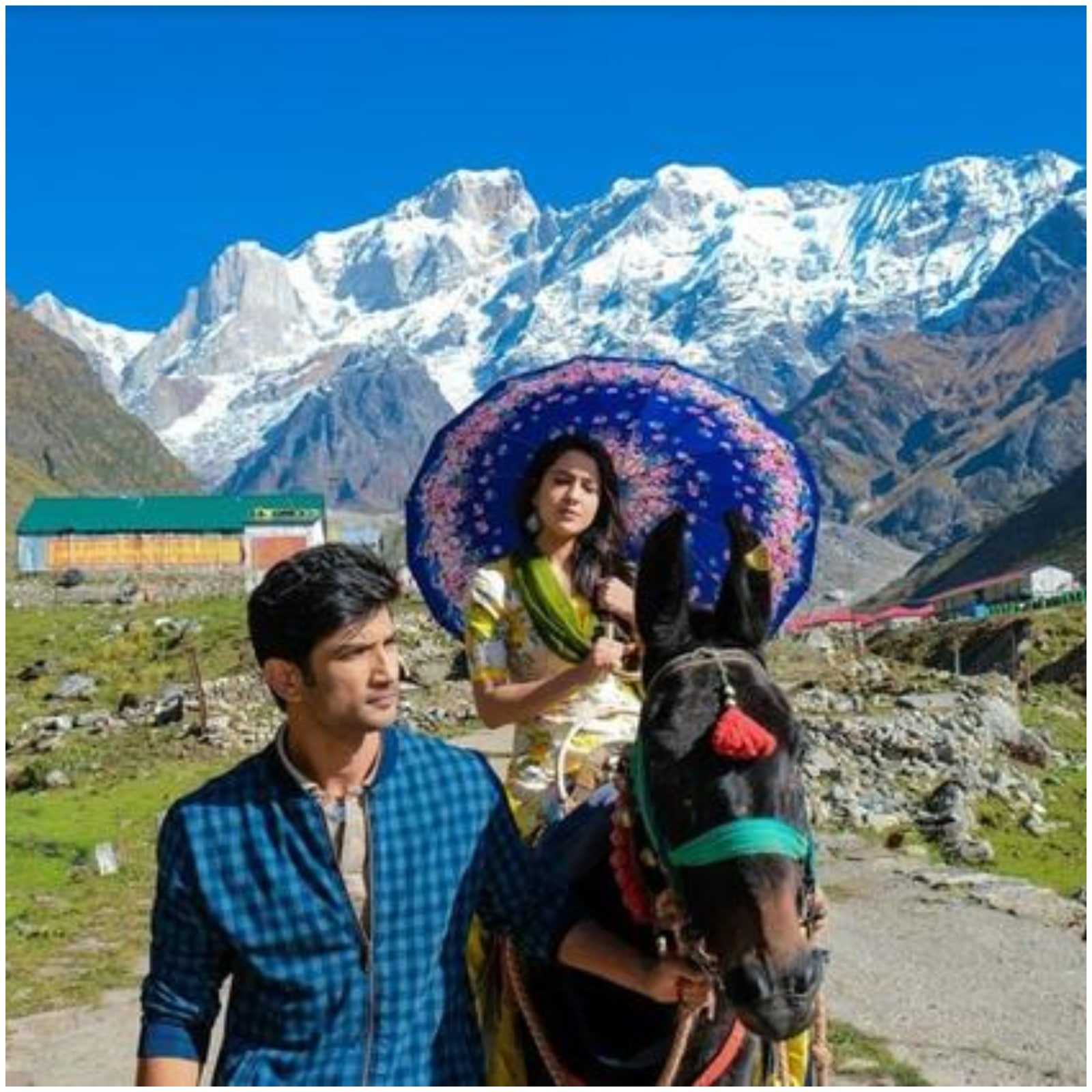 Sara Ali Khan and Sushant Singh Rajput in Kedarnath,