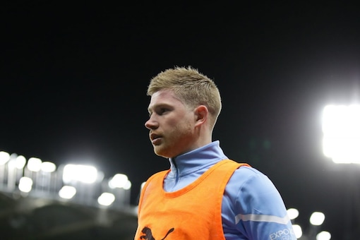 Pep Guardiola said Kevin de Bruyne will have to work to get a spot in the team. (Reuters Photo)