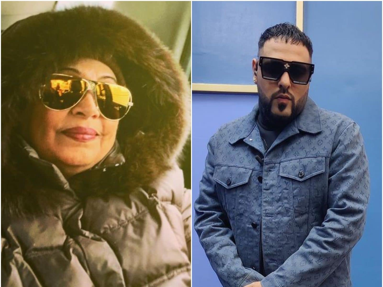 Shehnaaz Gill latest pic: [PIC INSIDE] Badshah calls Shehnaaz 'kinni fly'  as they pose together amid beautiful snow storm in Kashmir