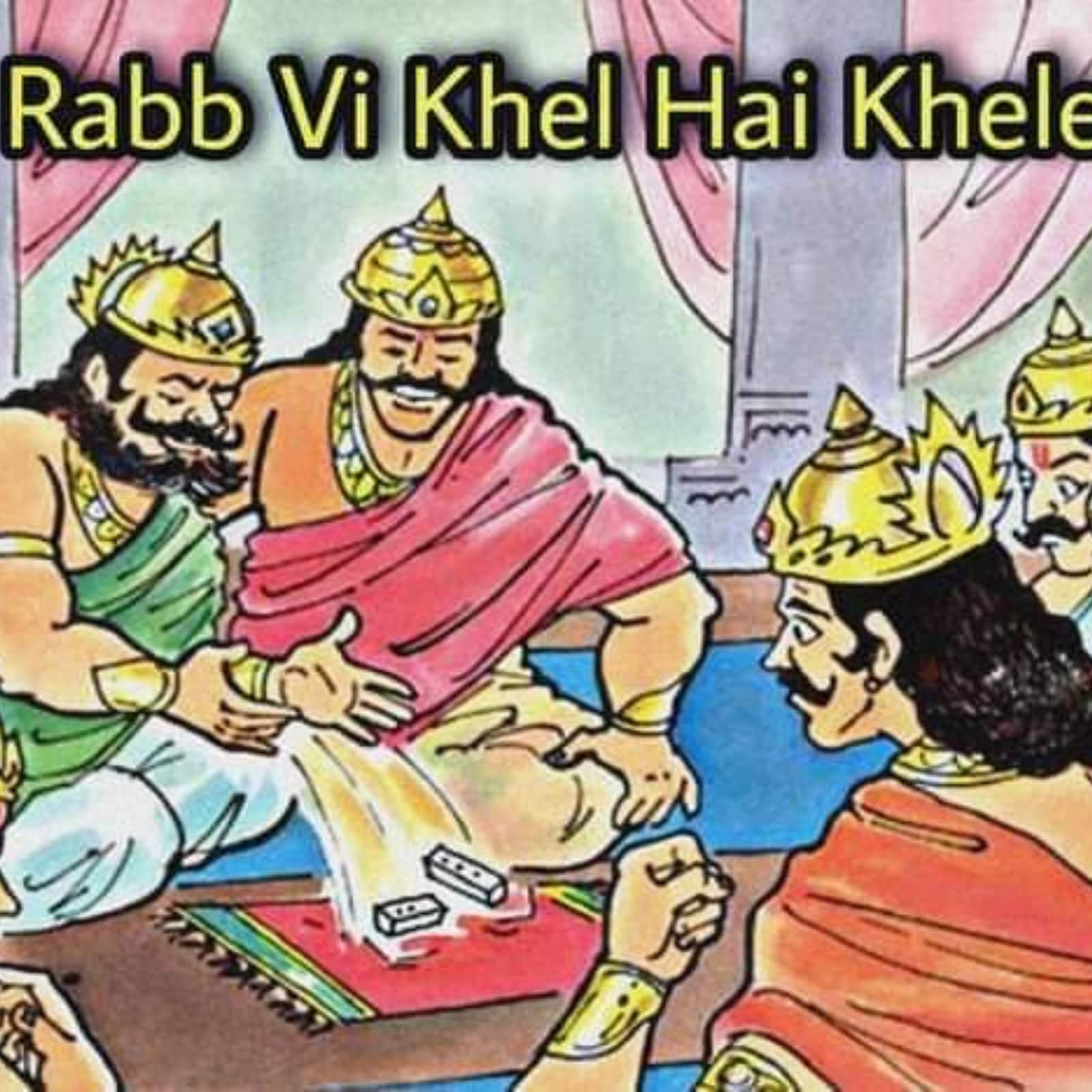 What if 'Mahabharata' Characters Had Twitter? Epic Scenes Imagined by Desis