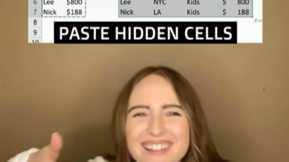 This Instagram Influencer Earns in 6 Figures by Teaching Microsoft Excel Hacks