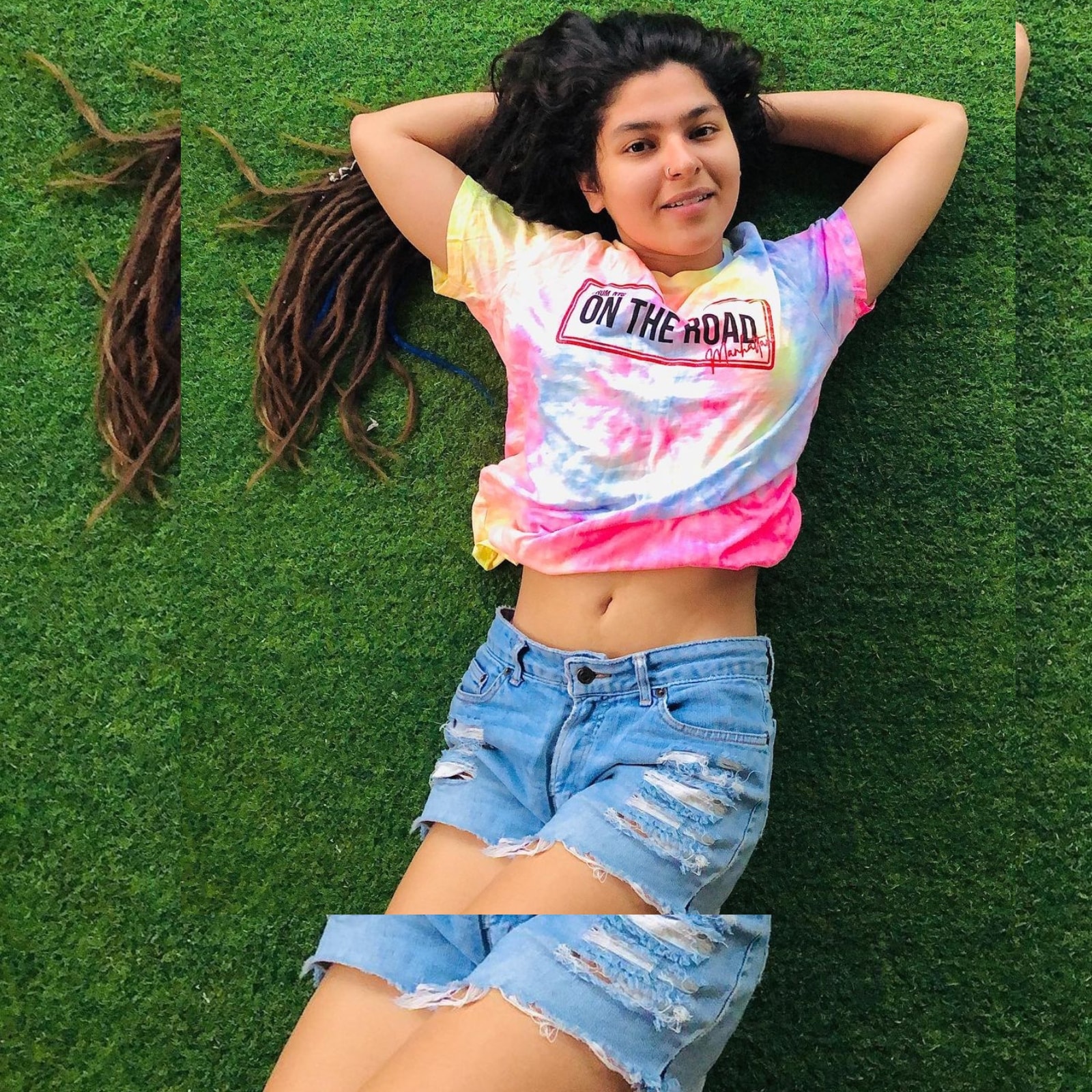 Nidhi Bhanushali Xxx Xnx - TMKOC Fame Nidhi Bhanushali Shows Off Her Sexy Midriff in Crop Top and Hot  Pants; See Pics - News18