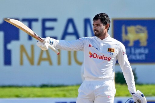 Dhananjaya de Silva scored his 8th Test century. (AP Image)
