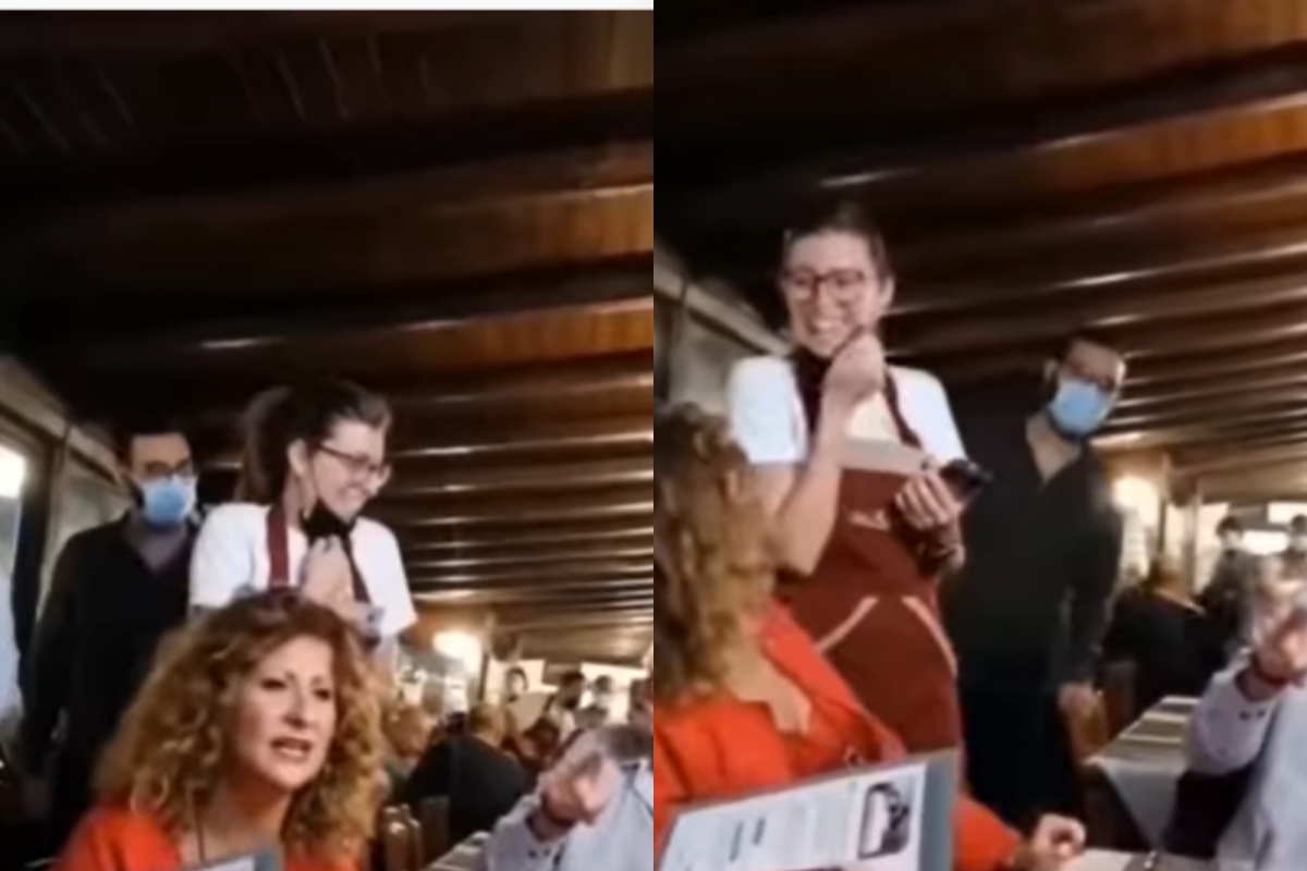 WATCH: Woman Poses as Waitress to Surprise Family on Reunion After 2 Years