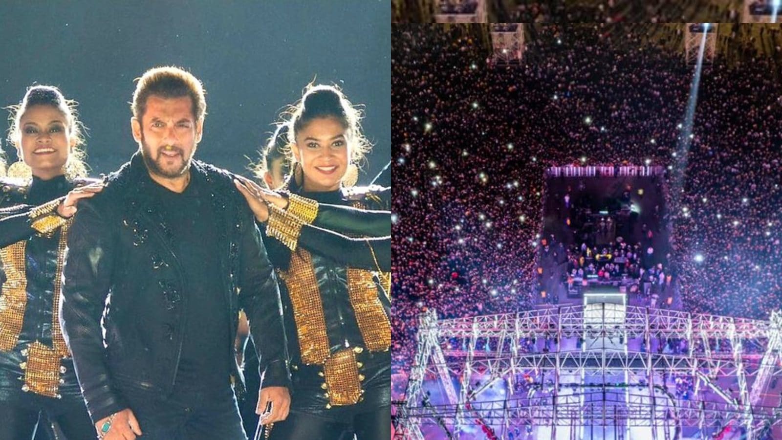 Salman Khan Lights Up Riyadh Boulevard On Da Bangg Tour Thousands Flock To Show Despite Omicron