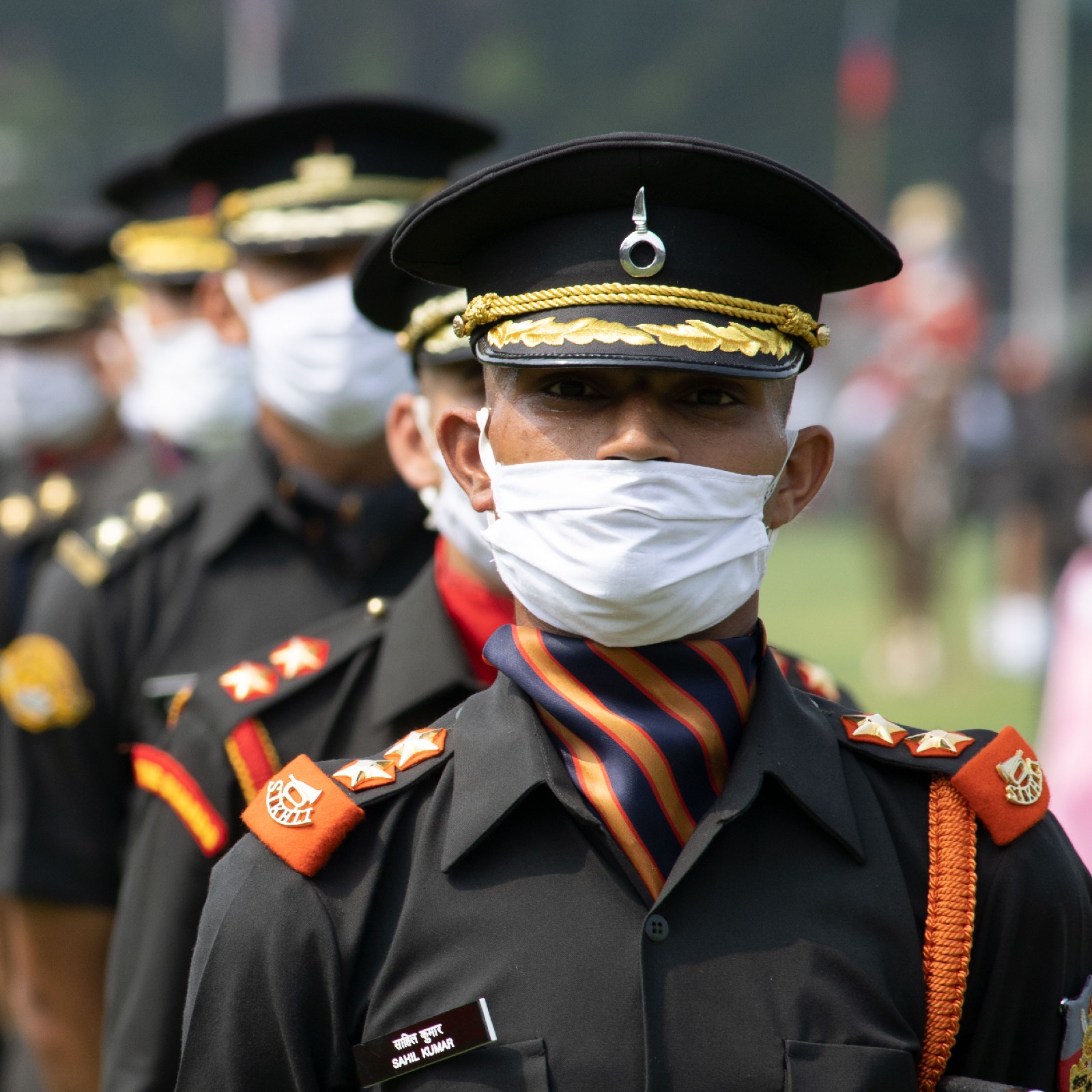 Indian Military Updates - IMU - Misuse Of Army Uniform. . Sepoy Rohan Of  Mahar Regiment - Indian Army Took Part In A Political Rally Bharat Jodo  Yatra Organised By Congress Party. .