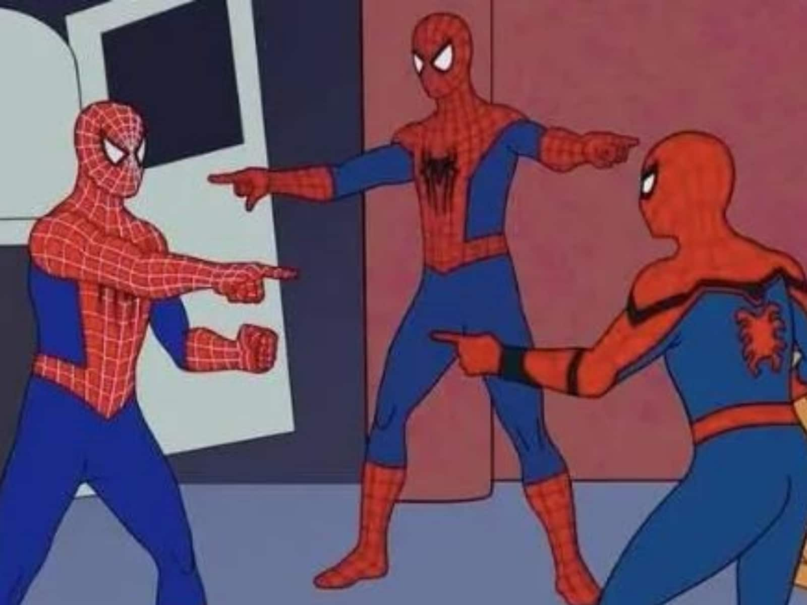 Did 'Spider-Man: No Way Home' Recreate the 'Spideys Pointing at Each Other' Meme?