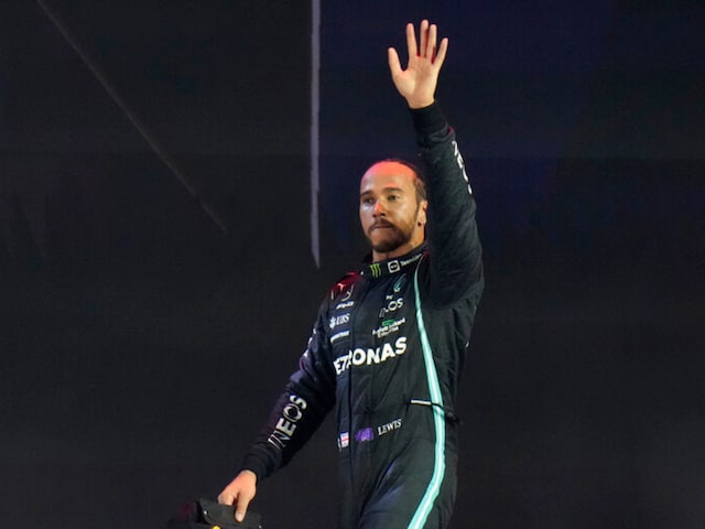 Mercedes's Lewis Hamilton (AP)