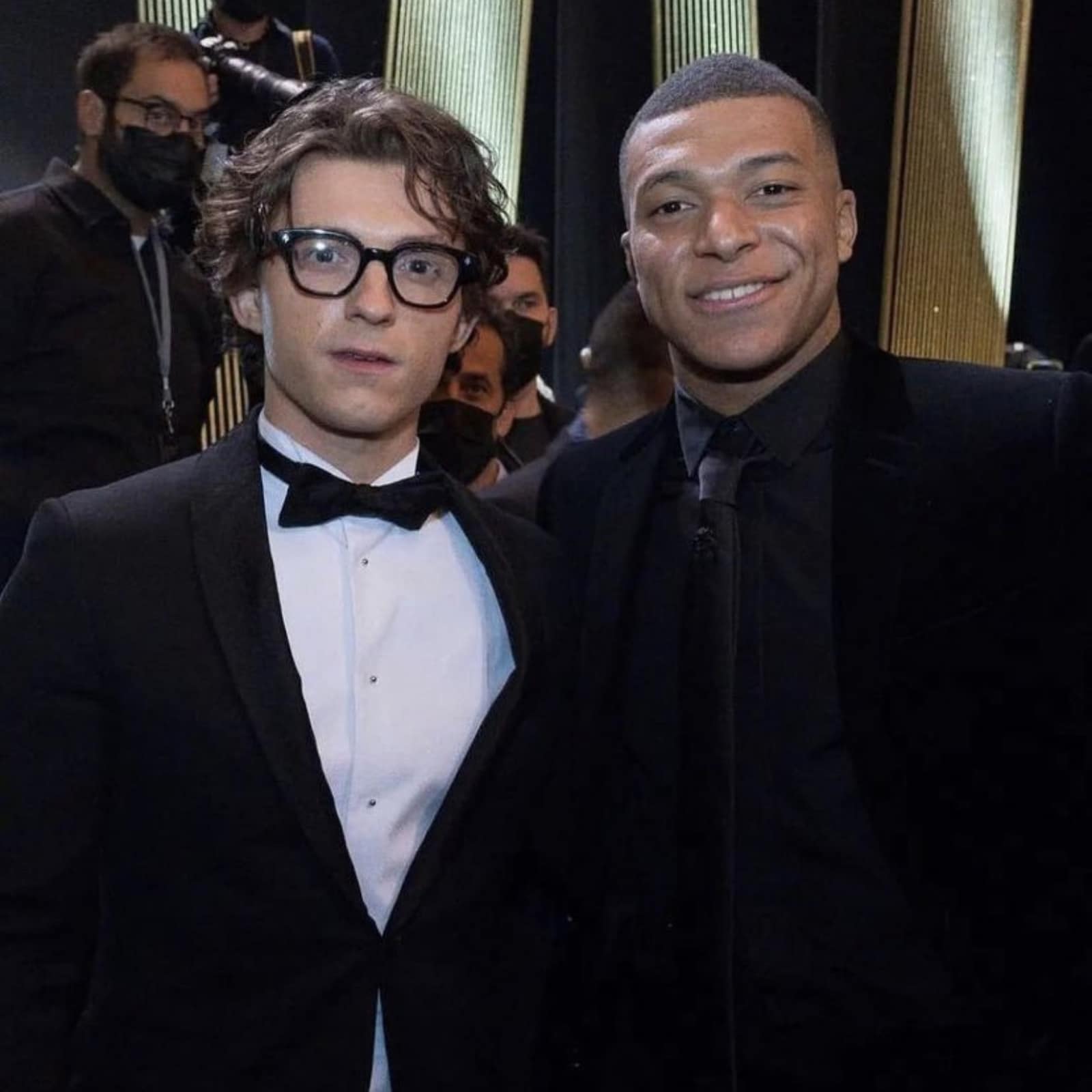 Kylian Mbappe Can't Stop Laughing after Tom Holland's Suggestion to Join  This Club