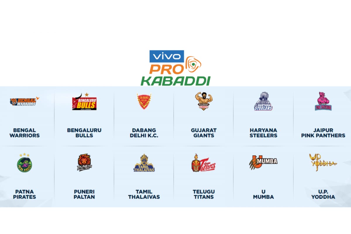 Pro Kabaddi Teams