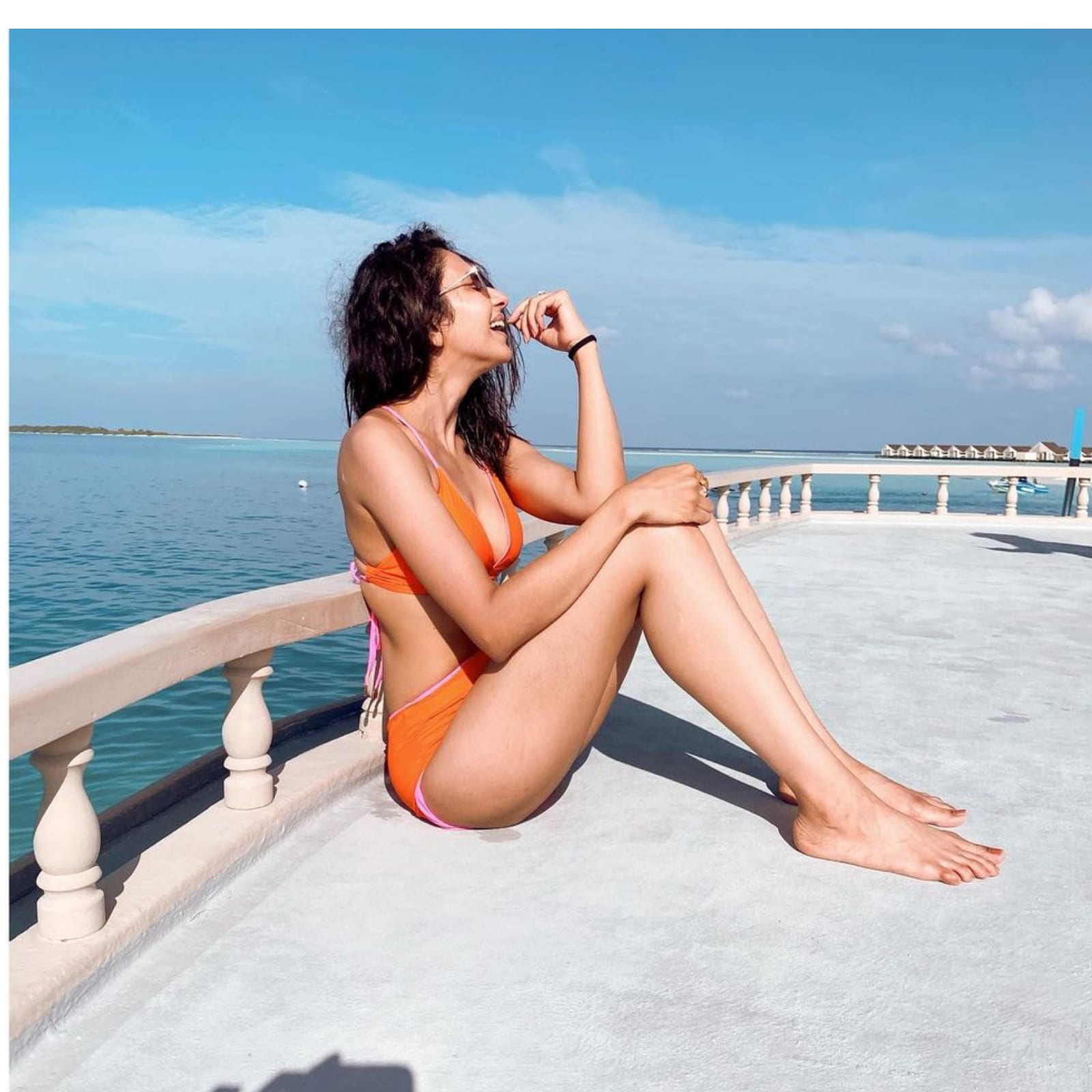 Rakul Pirit Chut Bf - Tan Fades But...': Rakul Preet Singh Rocks Blue Bikini in Throwback Picture  - News18