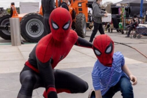 Spider-Man Tom Holland Meets Little Superhero Who Saved His Sister From Dog  Attack