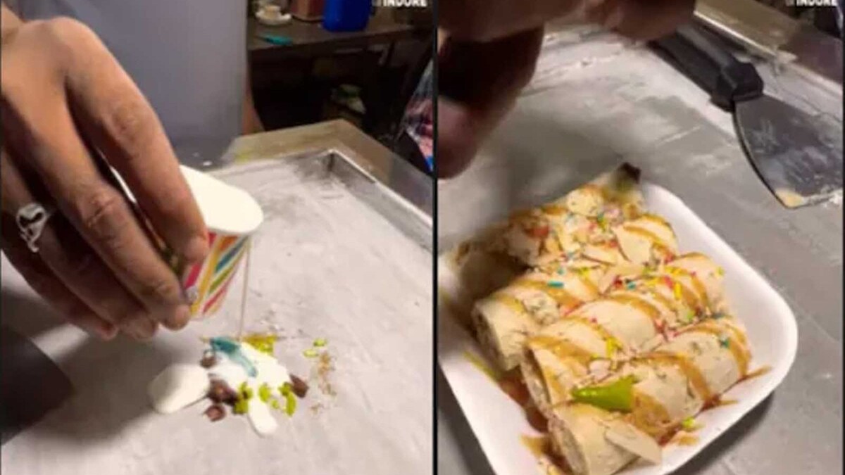 Video: In Another 'Experiment, Streetfood Vendor Prepares 'Jhannat Mirchi Icecream'