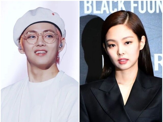 BTS Member Kim Taehyung Accidentally Follows BLACKPINK's Jennie on