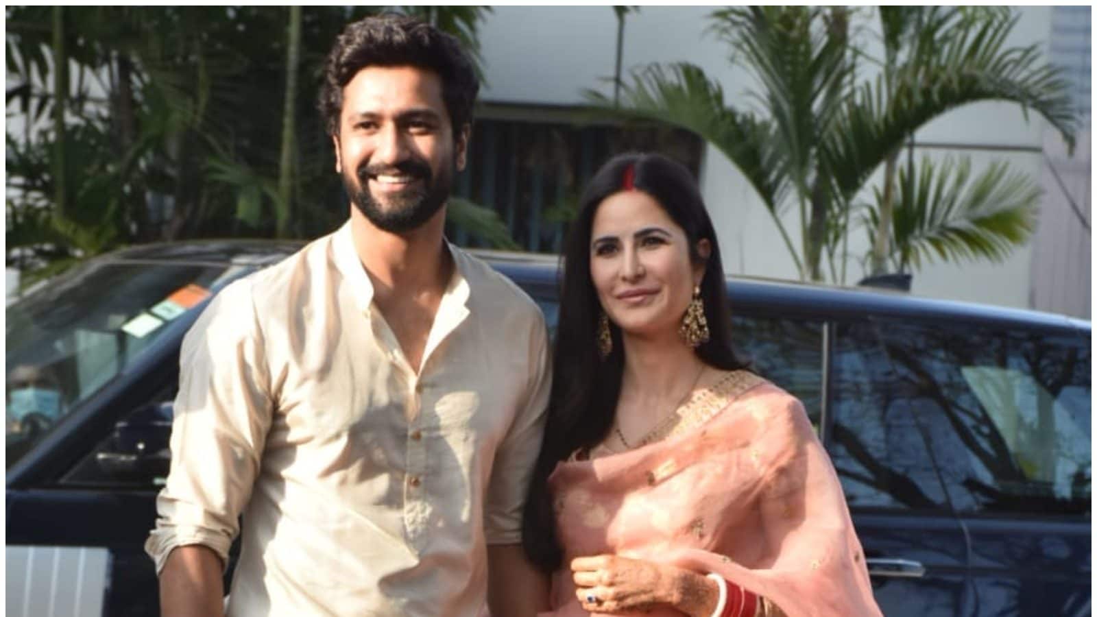 Katrina Kaif And Vicky Kaushal Make First Public Appearance As Married Couple In Mumbai