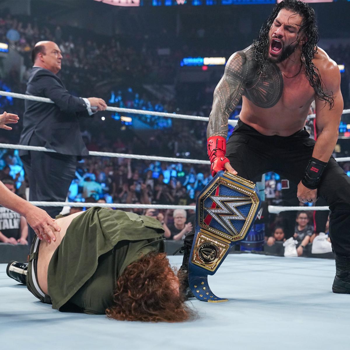 WWE SmackDown Results: Brock Lesnar Destroys Sami Zayn to Assure He ...