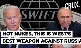 US, UK Plan To Cut off Russia From SWIFT Over Ukraine | Can Putin Withstand West’s ‘Nuclear Option’? US, UK Plan To Cut off Russia From SWIFT Over Ukraine | Can Putin Withstand West’s ‘Nuclear Option’?