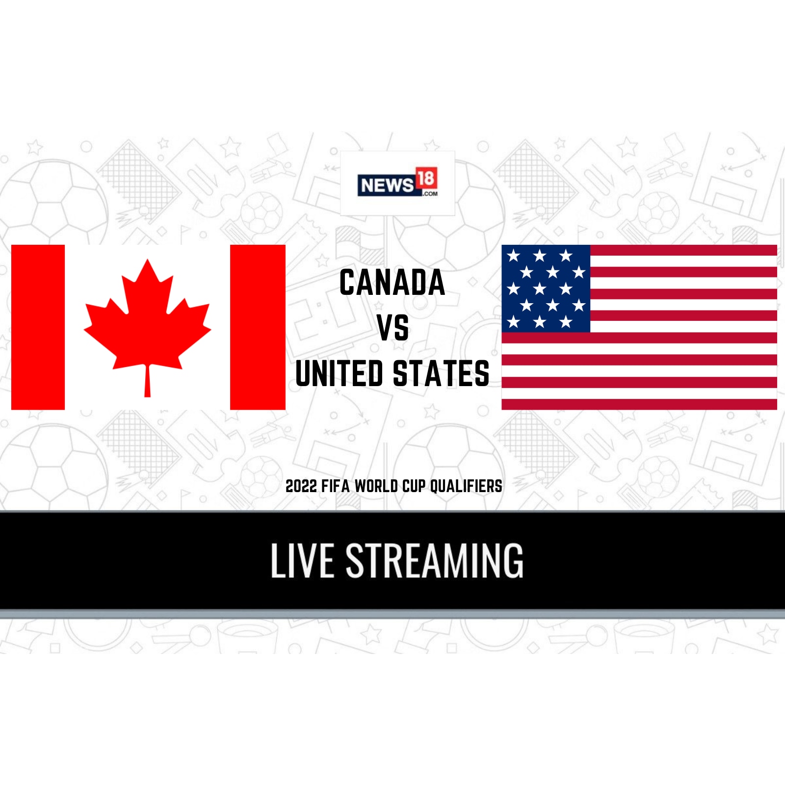 2022 FIFA World Cup Qualifiers Canada vs United States LIVE Streaming When and Where to Watch Online, TV Telecast, Team News