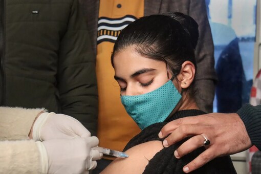 Health authorities across the country have started the vaccination drive for teenagers, falling in the age group of 15-18, against COVID-19 (Image: PTI)