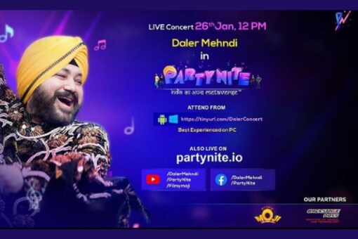 Daler Mehndi's concert will begin at 12PM (noon) on Republic Day. (Image Credit: Instagram/ Daler Mehndi)