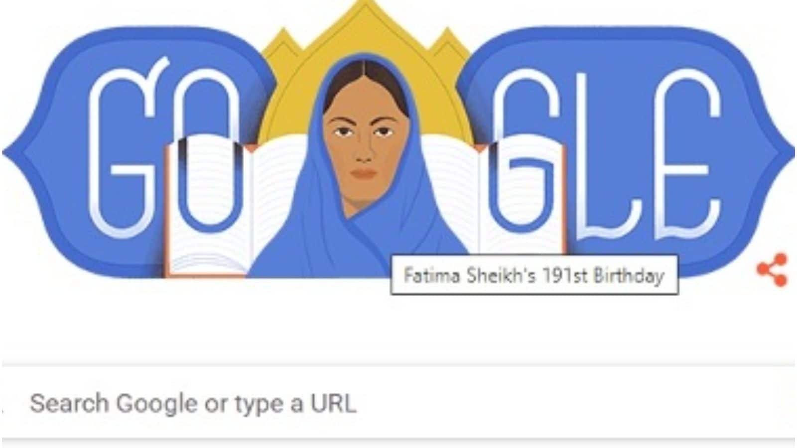 Google Doodle Pays Tribute to India’s First Muslim Woman Teacher