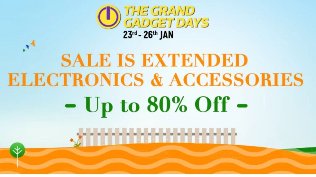 Flipkart Grand Gadget Days Sale Now Live Deals on Tablets, Cameras and Laptops News18