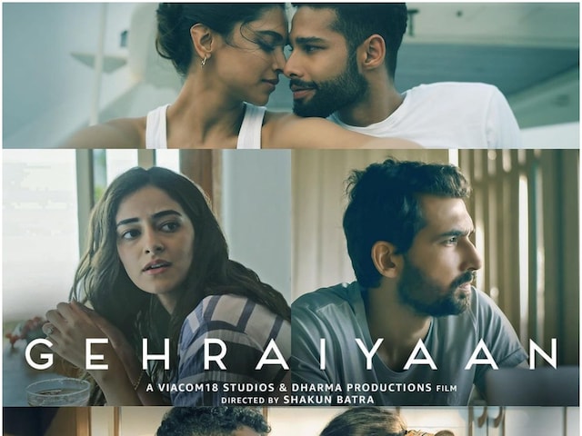 Gehraiyaan Trailer: Deepika Padukone, Siddhant Chaturvedi and Ananya ...