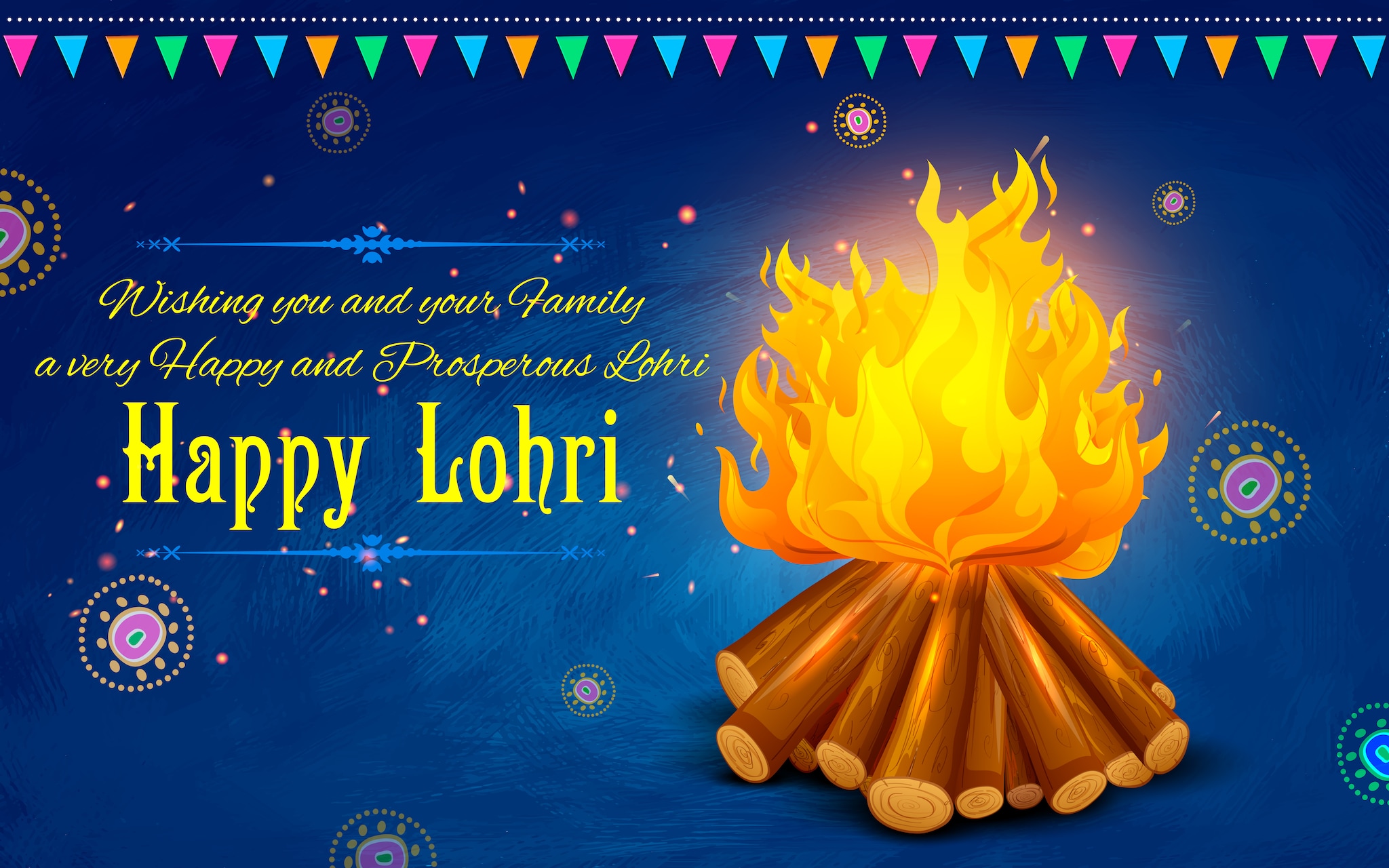 Happy Lohri 2022: Wishes, Photos, Images, Status, Quotes, Messages and  WhatsApp Greetings in English, Hindi and Punjabi to Share