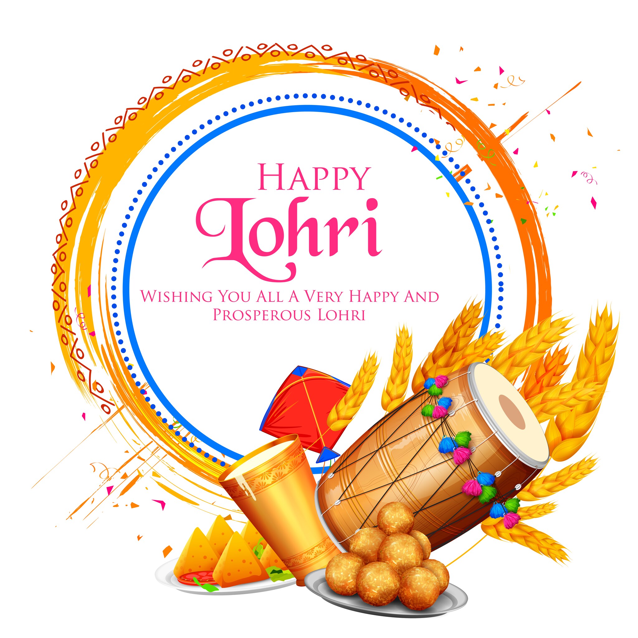 Happy Lohri 2022 Wishes, Photos, Images, Status, Quotes, Messages and