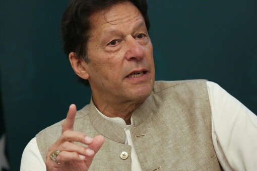 Pakistan Başbakanı İmran Han. (Resim: Haber18)