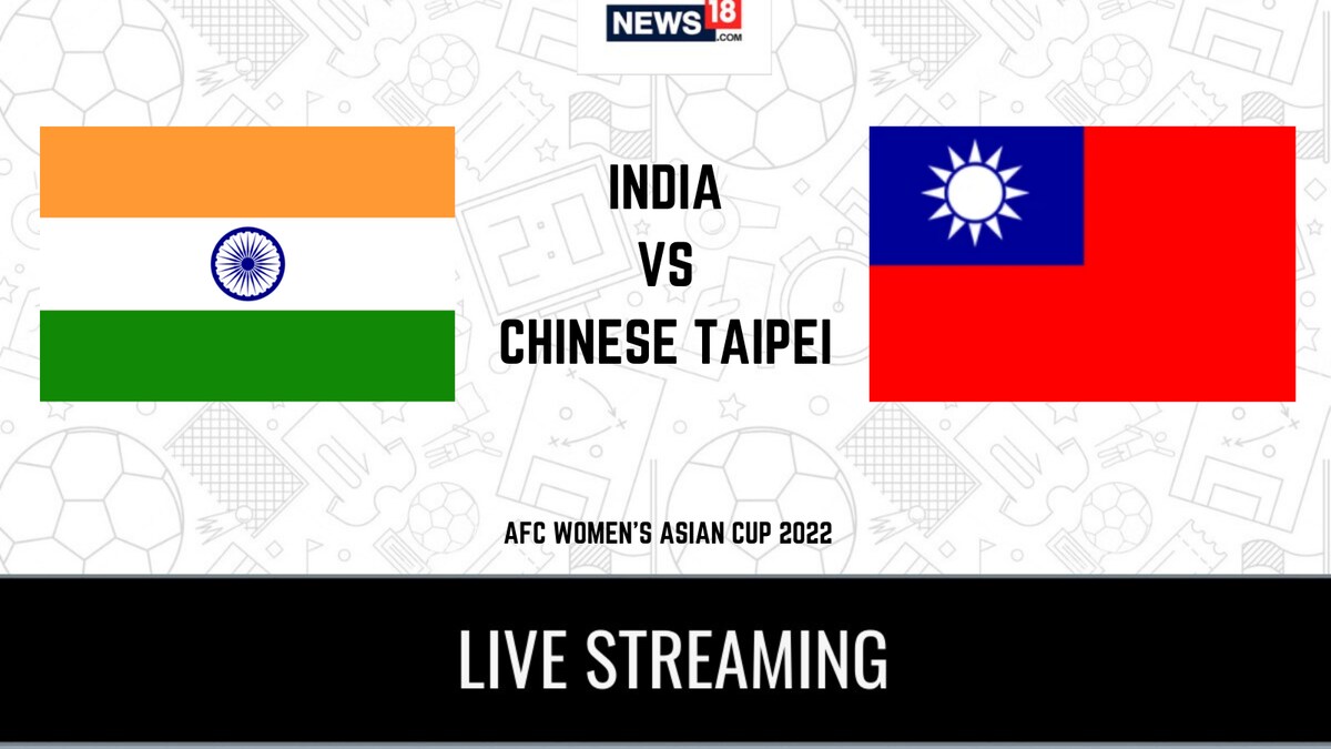 AFC Women’s Asian Cup 2022 India vs Chinese Taipei LIVE Streaming When