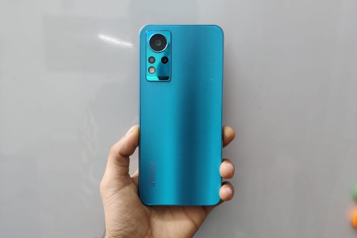 Infinix Note 11 comes with a MediaTek Helio G88 processor, paired with 4GB of RAM. (Image Credit: News18/ Darab Mansoor Ali)