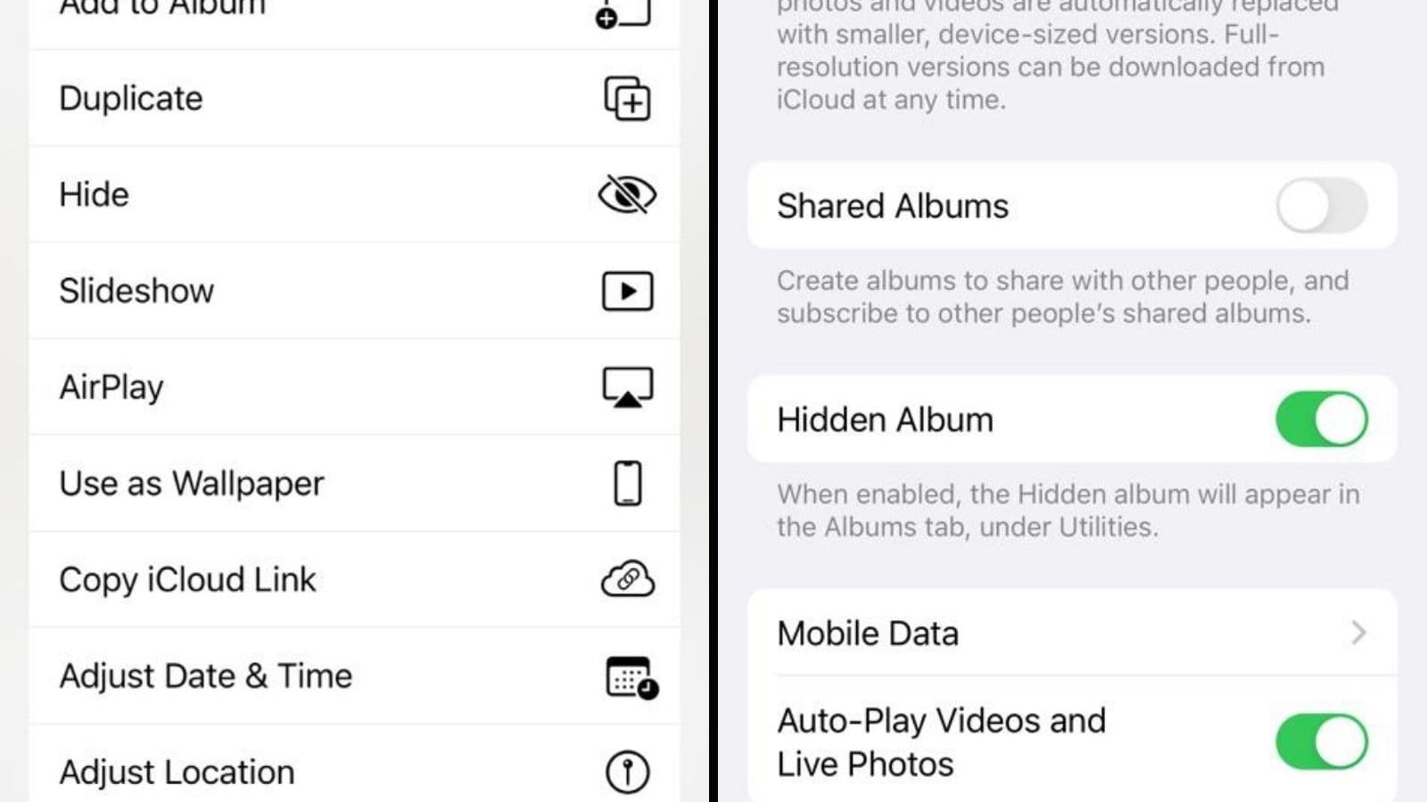 How to Hide Photos on iPhone