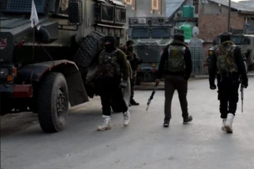 Four terrorist associates were arrested in Jammu and Kashmir. (File photo: ANI)