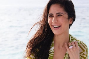 Katrina Kaif Sets Internet On Fire In Printed Beachwear, Check Out Her Sexy Pictures From Maldives